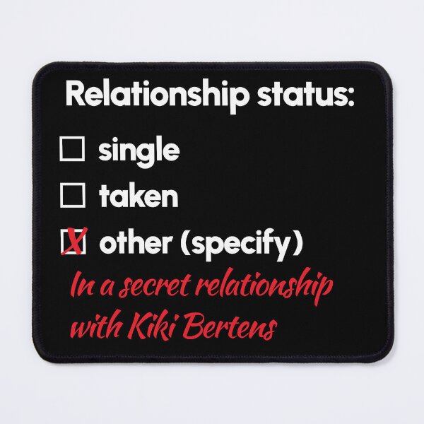 Item preview, Kiki Bertens - Relationship 2 designed and sold by 2Girls1Shirt.
