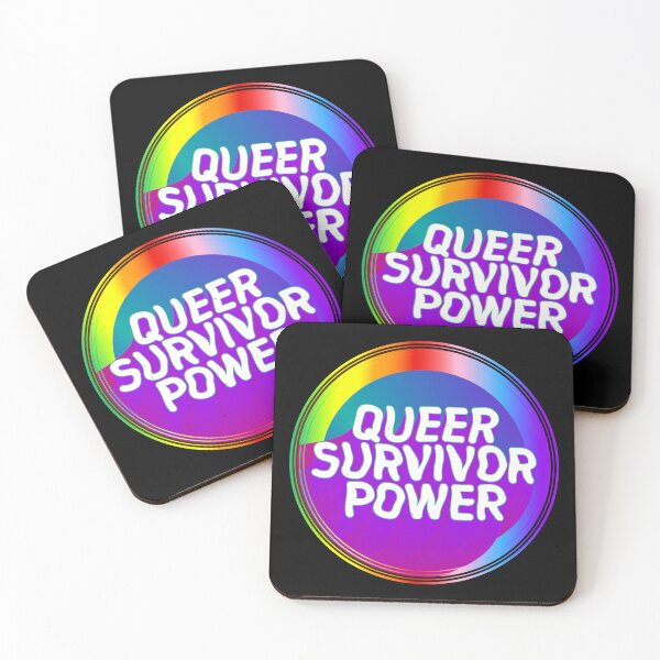 Item preview, Queer Survivor Power designed and sold by Madison Cowles Serna.