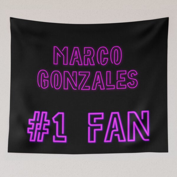 Item preview, Marco Gonzales #1 fan designed and sold by 2Girls1Shirt.