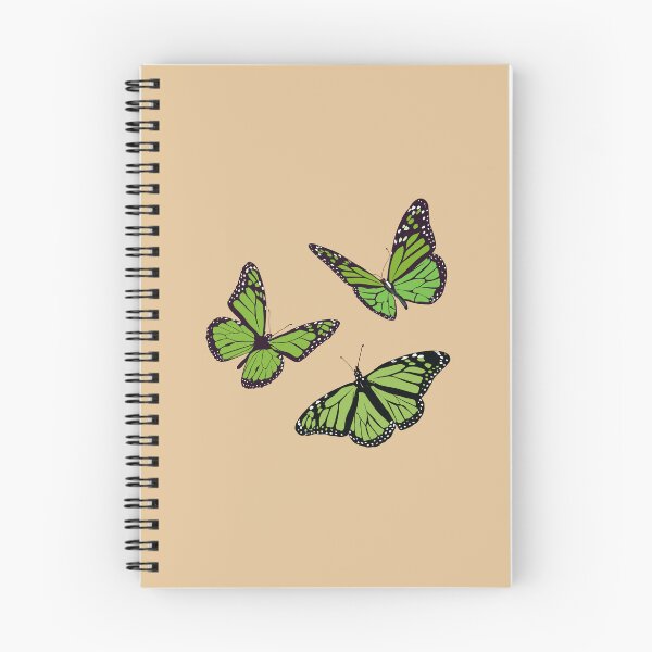 Item preview, Beautiful soft green butterfly illustrations designed and sold by Hola Ilustra.