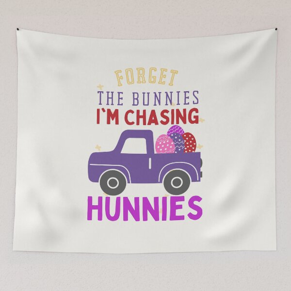 Item preview, Forget The Bunnies I am Chasing Hunnies Happy Easter 2022 Gift for Kids and toddlers  designed and sold by SweetbeStore.