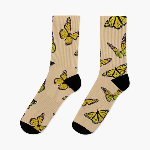 Item preview, Beautiful yellow butterfly illustrations designed and sold by Hola Ilustra.