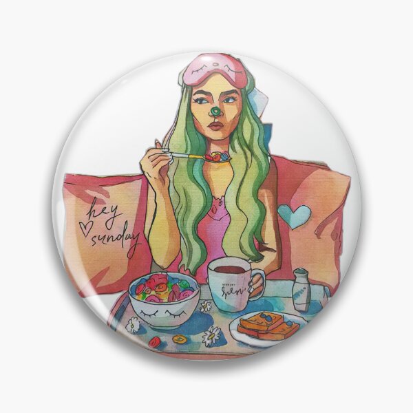 Item preview, happy sunday everyone stickers designed and sold by mimidesign96.