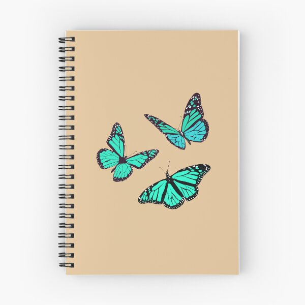 Item preview,  Beautiful soft blue butterfly illustrations designed and sold by Hola Ilustra.