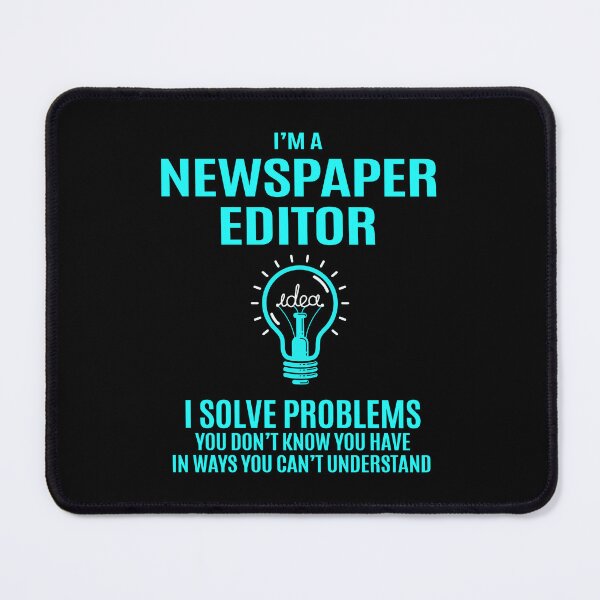 Item preview, Newspaper Editor T Shirt - I Solve Problems Gift Item Tee designed and sold by averiarnol.