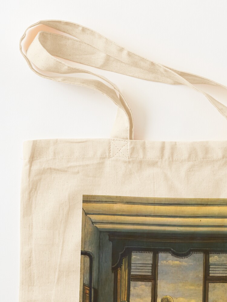 Delvaux Frame Pm Canvas Tote Bag