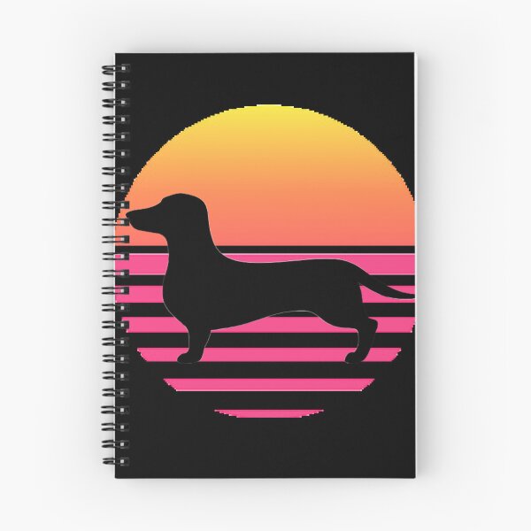 Item preview, Retro Sun Dachshund designed and sold by Daschunddesigns.
