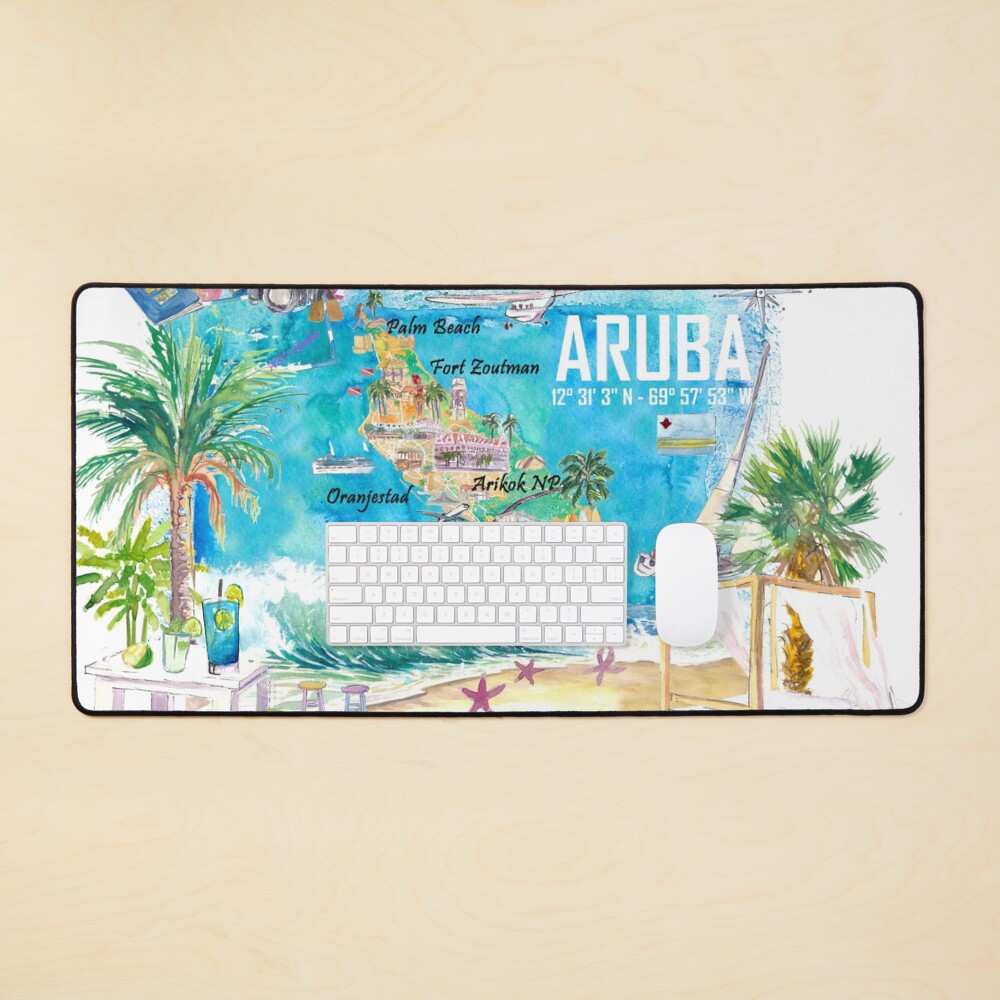 Item preview, Desk Mat designed and sold by artshop77.