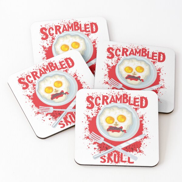 Item preview, scrambled skull designed and sold by amid999.