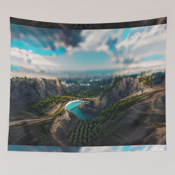 Item preview, AI Generated Art, Birds Eye View  designed and sold by ACC .