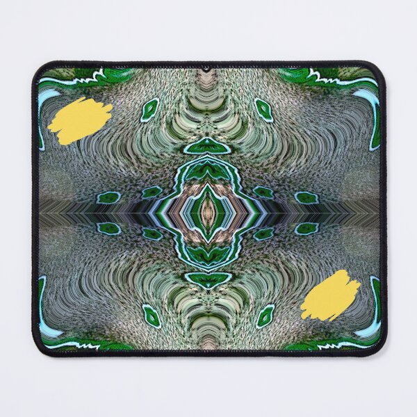 Item preview, Abstract Graphic Block | Repeating Colorful Pattern | "Green Fantasy" designed and sold by The Bubble 1307.