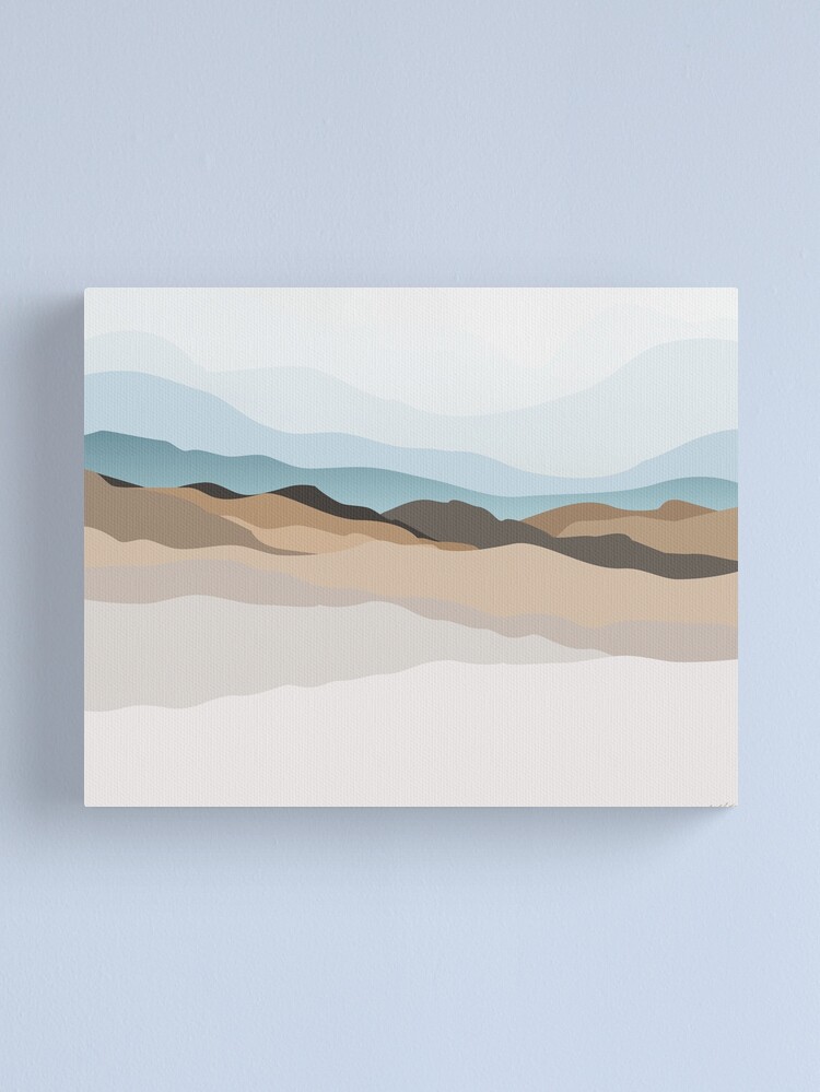 Alternate view of Barren Land Canvas Print