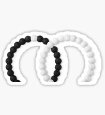 Black and White Sticker