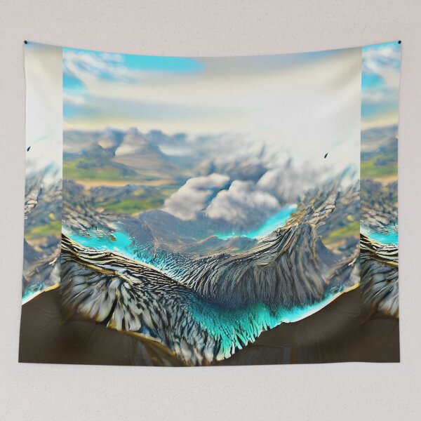 Item preview, AI Generated Art, Birds Eye View 2 designed and sold by ACC .