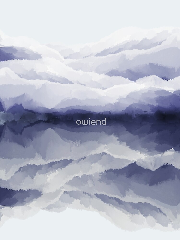Mountain Reflection by owiend