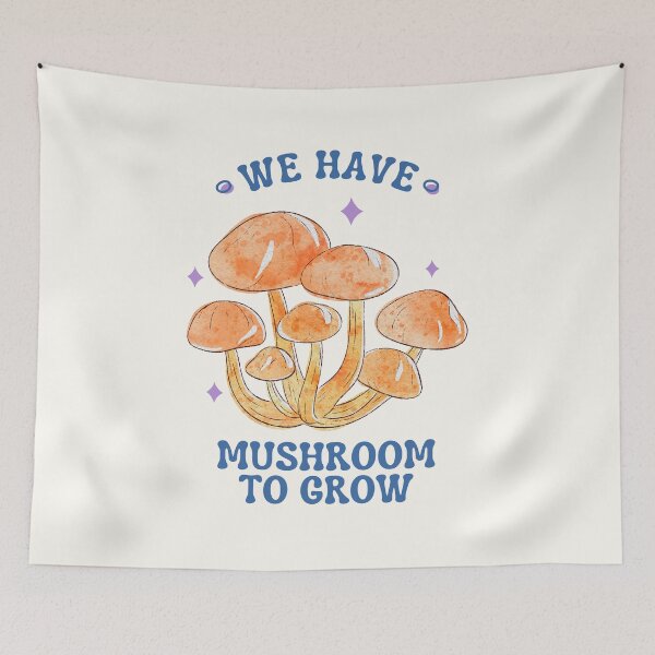 Item preview, Vintage Merry Mushroom Tenemos hongos para cultivar designed and sold by SweetbeStore.