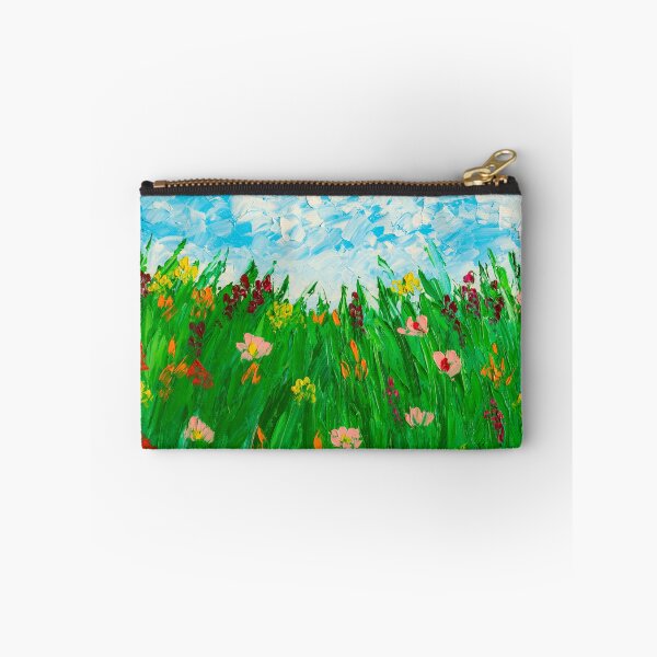 Item preview, Blooming wildflowers meadow designed and sold by ArinasFineArt.