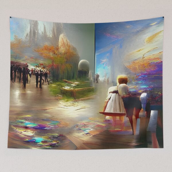 Item preview, AI Generated Art, Seeing through time and space designed and sold by ACC .