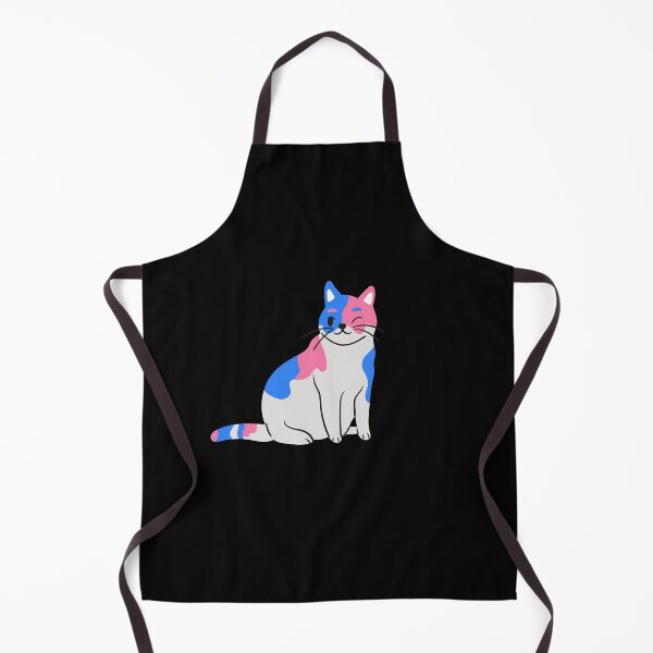 Item preview, Subtle Trans Pride Flag, Cute Discreet Transgender Cat, LGBTQ designed and sold by SweetestPrints.