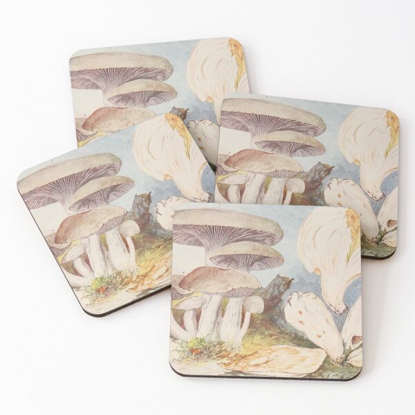 Item preview, Oldish Vintage Mushroom Montage Set #9 designed and sold by Krispsm.
