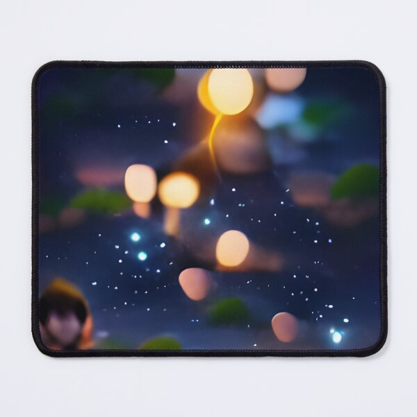 Artikelvorschau, KI-generierte Kunst, Sterne sind nur im dunklen Bokeh sichtbar entworfen und verkauft von ACC .