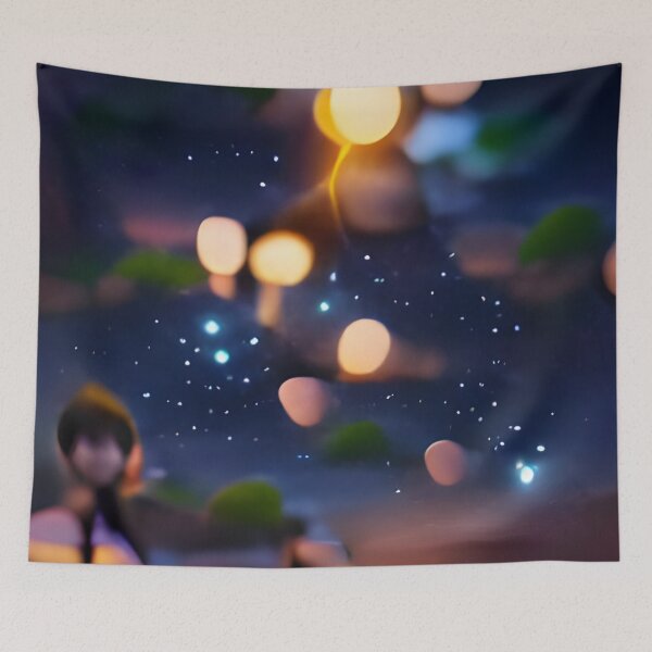 Item preview, AI Generated Art, Stars are only visible in darkness bokeh  designed and sold by ACC .