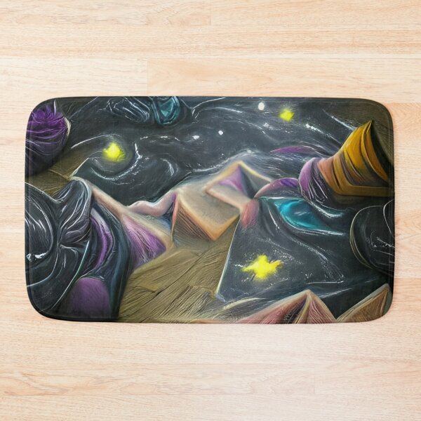 Item preview, AI Generated Art, Stars are only visible in darkness chalk art  designed and sold by ACC .