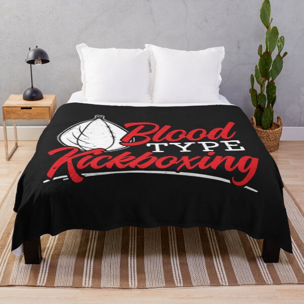 Item preview, Blood Type Kickboxing Kickboxer Combat Fighting MMA Sweatshirt designed and sold by PootinTuon.