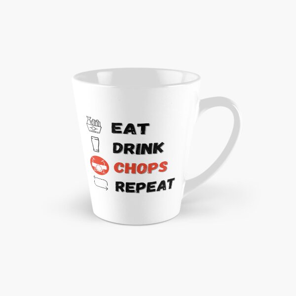 Item preview, Eat Drink Chops Repeat designed and sold by bloody-L.