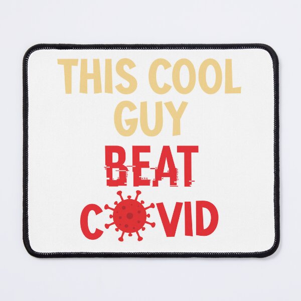 Item preview, This Cool Guy Beat Covid designed and sold by beefrancky.