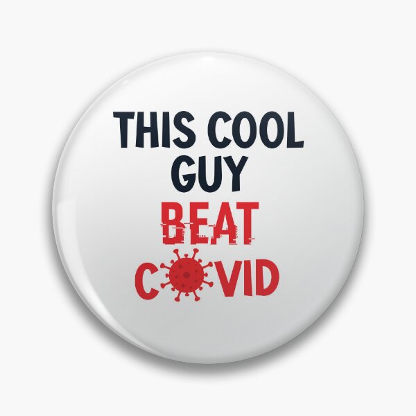 Item preview, Copy of This Cool Guy Beat Covid designed and sold by beefrancky.