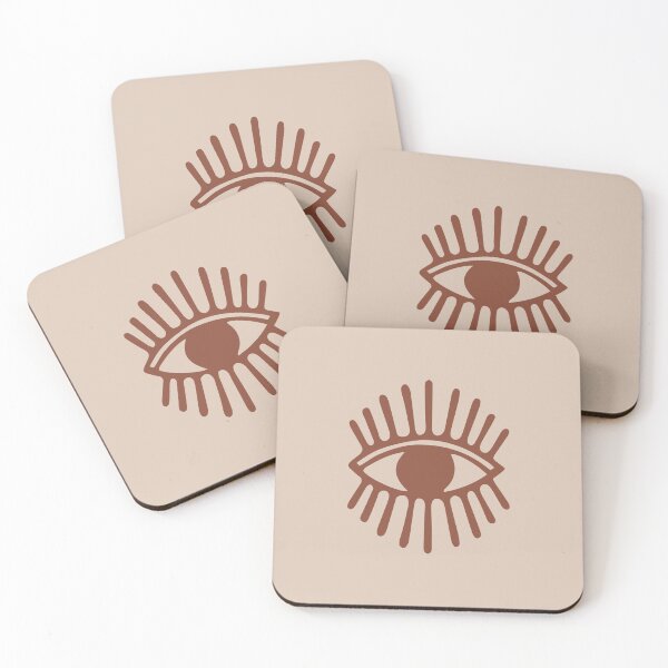 Item preview, Boho Eye Art | Terracotta Boho Decor designed and sold by thelustrous.
