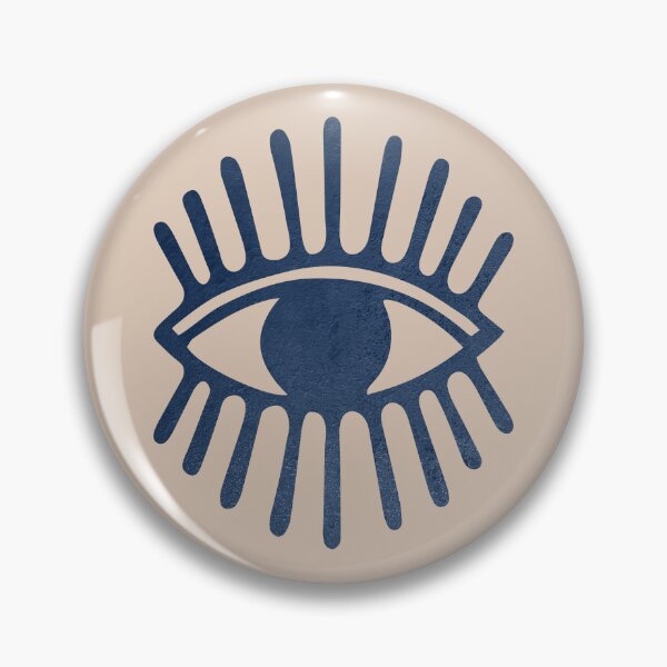 Item preview, Blue and Beige Boho Eye designed and sold by thelustrous.