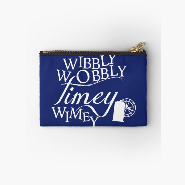 Item preview, Wibbly Wobbly Timey Wimey - Version Blue designed and sold by rosescreation.