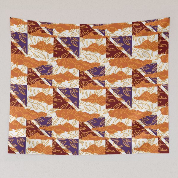 Item preview, Minimalist Leaf Line Art Illustration as a Seamless Surface Pattern Design designed and sold by ZaryaKiqo.
