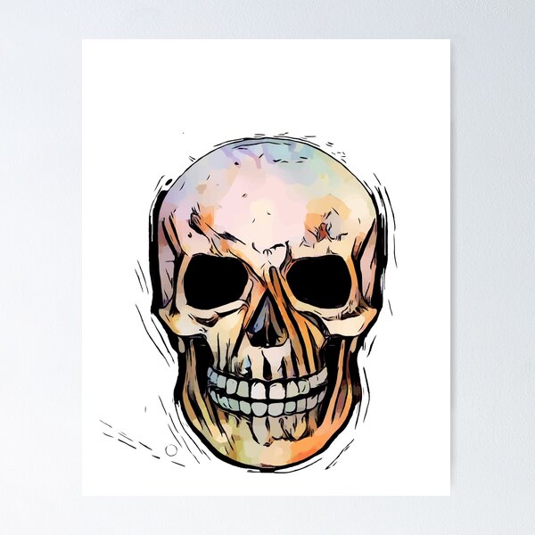 Item preview, Skull designed and sold by VVCreative.