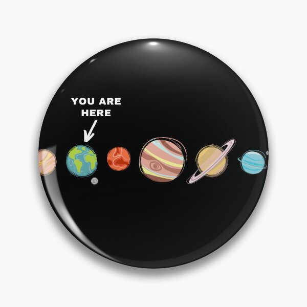 Item preview, You are here solar system designed and sold by tripanthias.