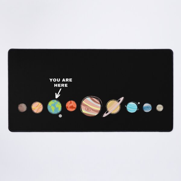 Item preview, You are here solar system designed and sold by tripanthias.