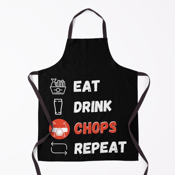 Item preview, Eat Drink Chops Repeat designed and sold by bloody-L.