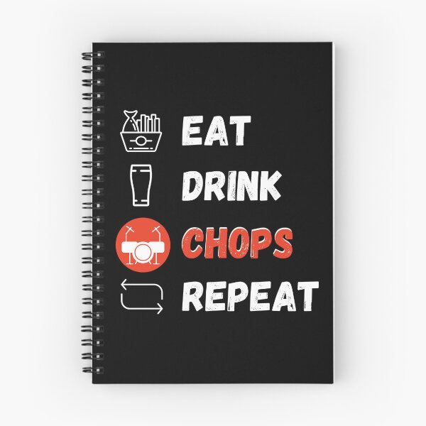 Item preview, Eat Drink Chops Repeat designed and sold by bloody-L.