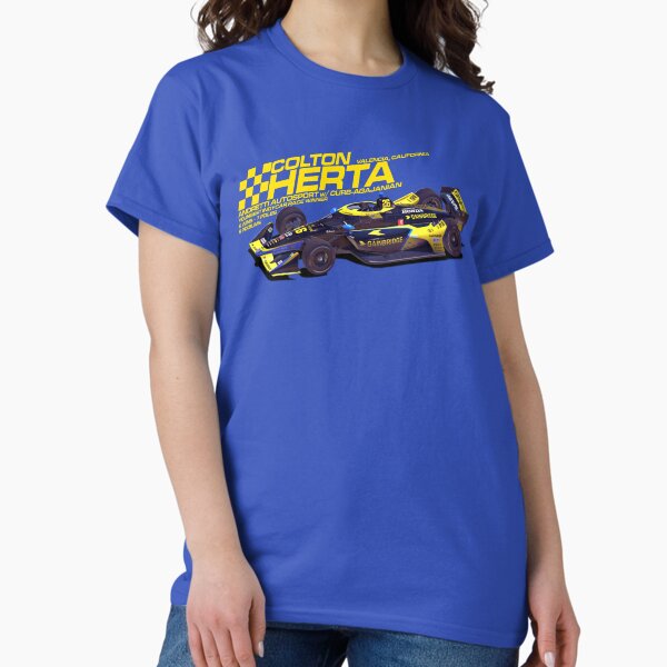 Item preview, Colton Herta 2022 (yellow on black) designed and sold by pdas1996.