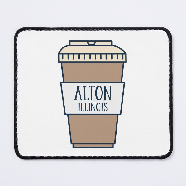 Item preview, Alton Illinois Cute Coffee Lovers designed and sold by Krysanthe.