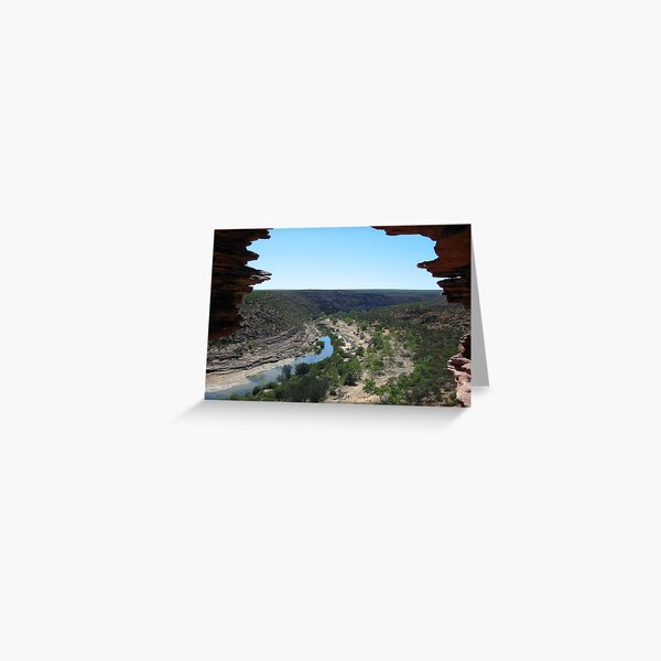Nature's Window Greeting Card