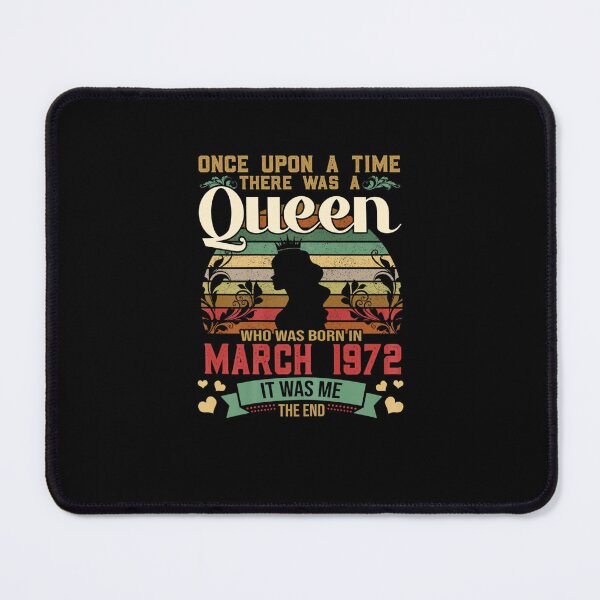 Item preview, 50 Years Old Girls 50th Birthday Queen March 1972 designed and sold by MeesvanEs.