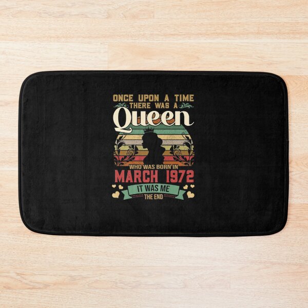 Item preview, 50 Years Old Girls 50th Birthday Queen March 1972 designed and sold by MeesvanEs.