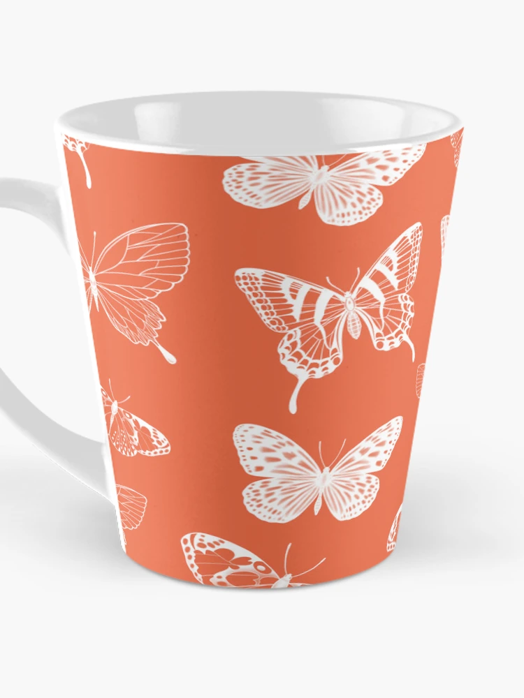 Thumbnail 3 of 4, Coffee Mug, Butterfly Pattern designed and sold by KP-Pattern.