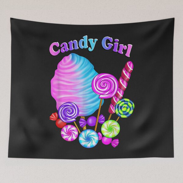 Item preview, Candy Girl Cute Sweet Lolly Cotton Candy Treat Lover designed and sold by PootinTuon.