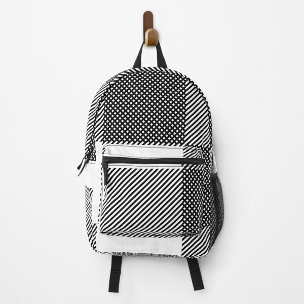 Item preview, Simple Plaid (Black and White) designed and sold by rgbguy.