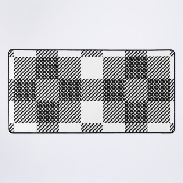 Item preview, Simple Plaid (Black and White) designed and sold by rgbguy.
