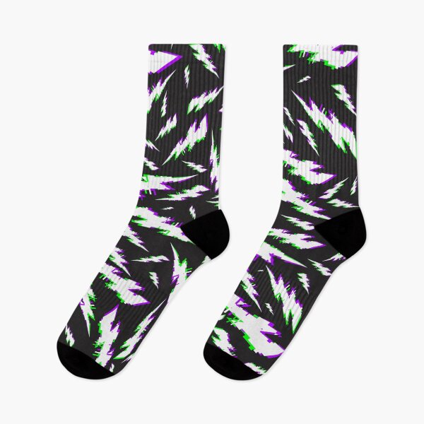 Item preview, Scatter Green 'n' Purple designed and sold by GlitchClothing.